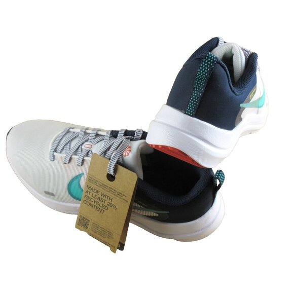 Nike Women's Downshifter 12 Running Shoes White Obsidian Red Jade Sizes NIB - Picture 6 of 7